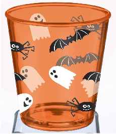Creepy Critter Becher,orange