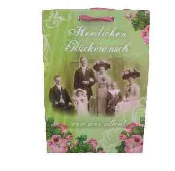 Geschenktasche Herzlichen