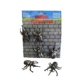 6 x K�fer als Tischclips