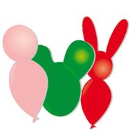 Formen Figurenballons bunt