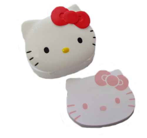 Hello Kitty Notizzettel in D-Cut Box