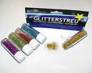 Glitterstreu 5er-Set
