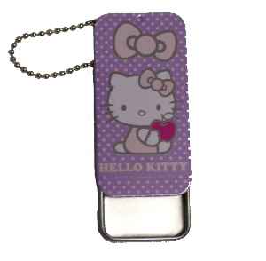 Hello Kitty Pillendose LAVENDEL