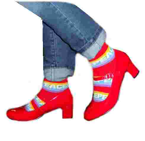 Mary Janes Plateau Pumps rot