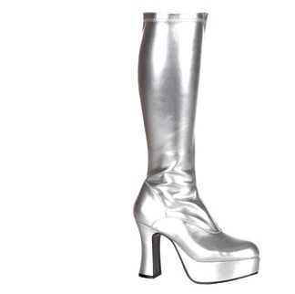 Plateau Stiefel SILBER