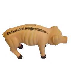Sparschwein.....Magere Zeiten