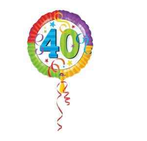 Folienballon - Zahl 40