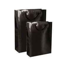 Papiertragetaschen Eleganze 100 St. ,schwarz