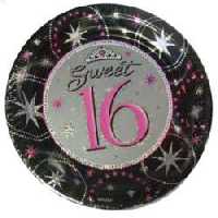 Sweet 16 Pappteller