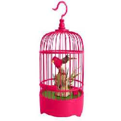 Vogel im K�fig mit Sound