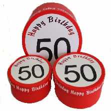 Geschenkschachtel zum 50.Geburtstag
