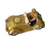 Goldene Hochzeit- Spardose Auto