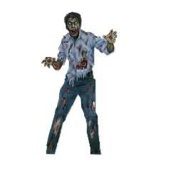 Wanddekoration Zombie Untoter