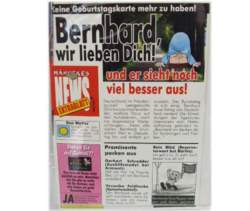 M�nnekes Geburtstagskarte BERNHARD