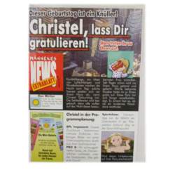 M�nnekes Geburtstagskarte CHRISTEL