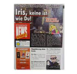 M�nnekes Geburtstagskarte IRIS