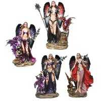 Fantasy Tattoo Elfe mit Drache