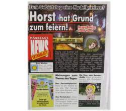 M�nnekes Geburtstagskarte HORST