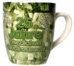Kaffeebecher Silberne Hochzeit