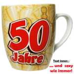 Kaffeebecher 50 Jahre