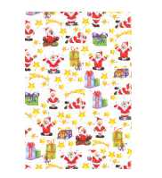 Geschenkpapierbogen Santa