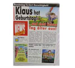 M�nnekes Geburtstagskarte KLAUS