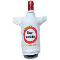 Flaschen T-Shirt Happy Birthday