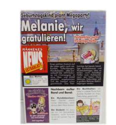M�nnekes Geburtstagskarte MELANIE