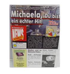 M�nnekes Geburtstagskarte MICHAELA