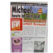 M�nnekes Geburtstagskarte MICHAEL
