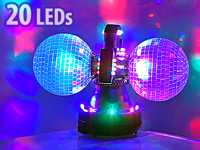 Farbwechsel-Discokugel mit Motor