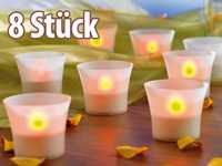 LED-Teelichte (8er Set)