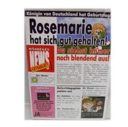 M�nnekes Geburtstagskarte ROSEMARIE