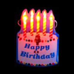 LED Geburtstag Blinkie