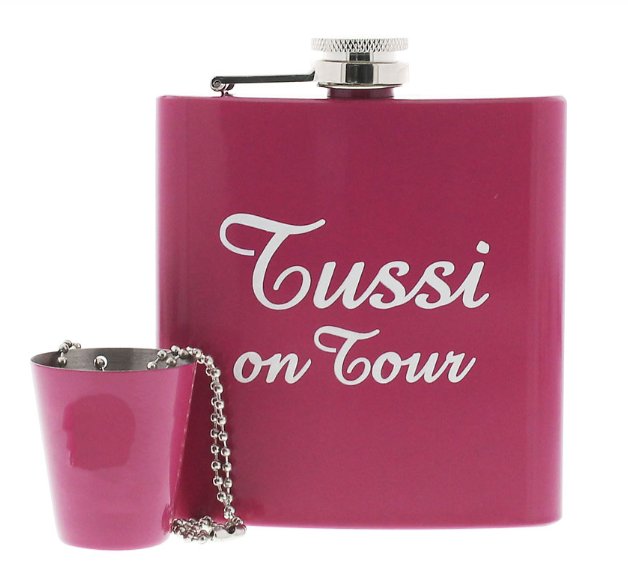 Tussi on Tour - Flachmann Set