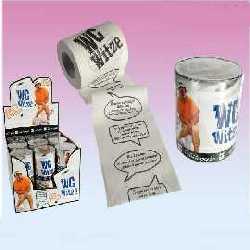 Toilettenpapier WC-Witze