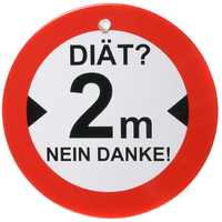 Verkehrsschild Di�t