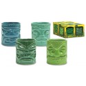 Tiki Mugs - 4 er Set