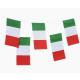 Flaggenkette Italien