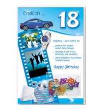 18.Geburtstag - Gl�ckwunschkarte