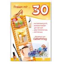30.Geburtstag - Gl�ckwunschkarte