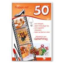 50.Geburtstag - Gl�ckwunschkarte