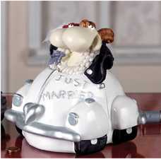 Sparschwein Spardose Brautpaar Polly
