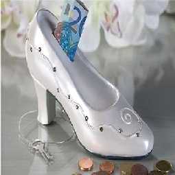 Spardose Brautschuh