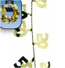 Drahtgirlande goldene Hochzeit