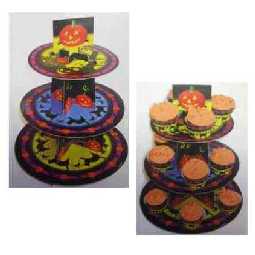 Halloween Etagere Scary Muffin