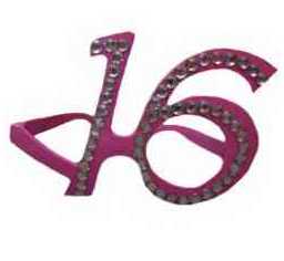 Sonnenbrille zum 16.Geburtstag,pink