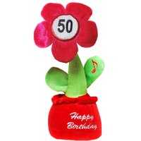 50.Geburtstag - Singende Blume