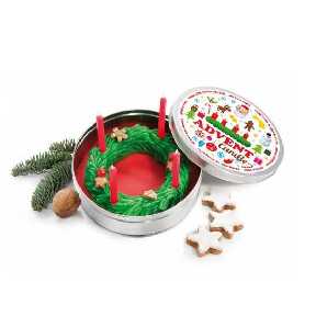 XXL Adventskranz in Dose