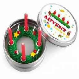 Adventskranz in Dose